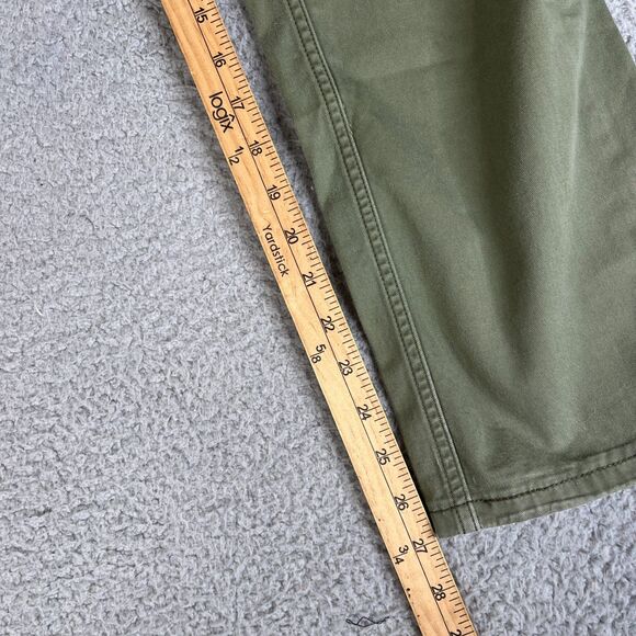 Levi Strauss Cargo Pant Men 38x30 Green Slim Straight Stretch Utility Streetwear - Picture 14 of 16